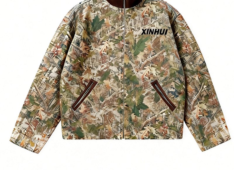 Canvas jacket production sample